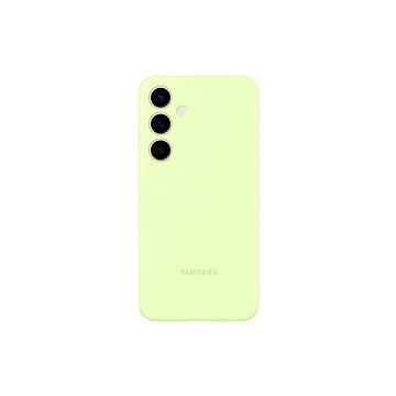 Samsung Galaxy S24+ Silikon Backcover Light Green