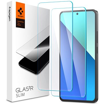 Spigen Glas TR Slim 2 Pack Xiaomi Redmi Note 13