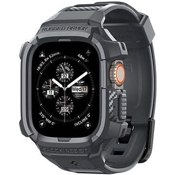 Spigen Rugged Armor Pro Dark Gray Apple Watch Ultra 2/1 49mm