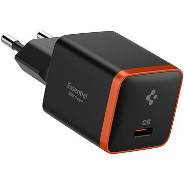 Spigen ArcStation Essential 30 W Wandladegerät Schwarz