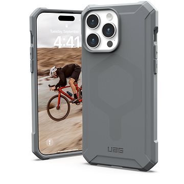 UAG Essential Armor MagSafe Silber IPhone 15 Pro Max