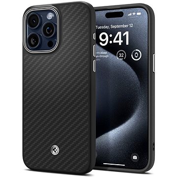 Spigen Enzo Aramid Matte Black IPhone 15 Pro