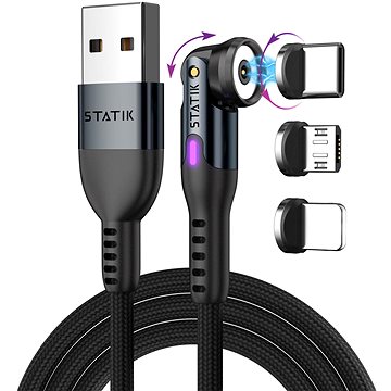 Statik 360 2.0 USB-Kabel (1,8 M) Mit Magnetischen Enden