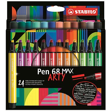 STABILO Pen 68 MAX - ARTY - 24 Stück