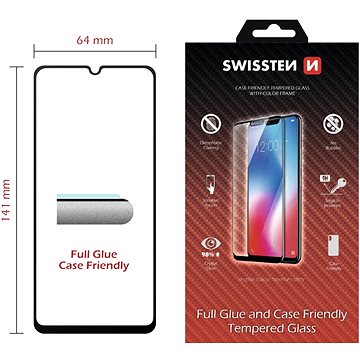 Swissten 3D Full Glue Für Samsung A202 Galaxy A20e Schwarz