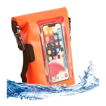 Swissten Waterproof Wasserdichte Hülle Orange (2L)