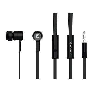 Swissten Earbuds Rainbow YS-D2 schwarz