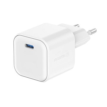 Swissten Netzwerkadapter GaN 1x USB-C 20W Power Delivery Weiß