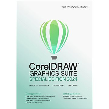 CorelDRAW Graphics Suite Special Edition 2024, CZ/PL (elektronische Lizenz)