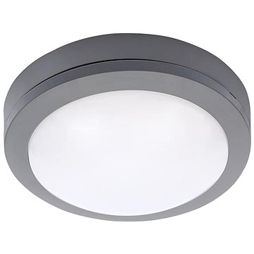 Solight LED-Außenbeleuchtung Siena, 17 Cm, Grau