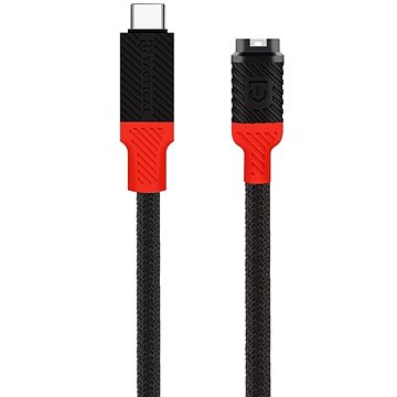 Tactical Recce 3:20 Kabel Für Garmin USB-C Schwarz/Rot