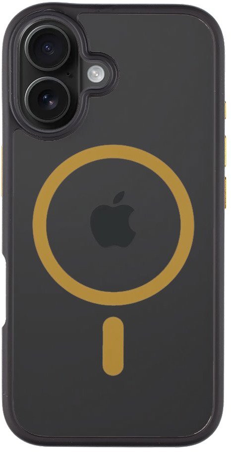 Tactical MagForce Hyperstealth 2.0 Hülle Für Das IPhone 16 Schwarz/Gelb