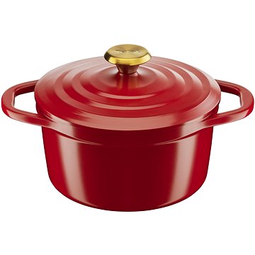 E-shop Tefal Air E2544455 Kasserolle mit Deckel - Ø 20 cm - rot