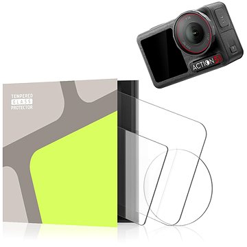 Tempered Glass Protector für DJI Osmo Action 5 Pro (wasserdicht + frostsicher)