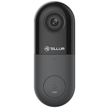 E-shop Tellur VideoDoorBell WiFi - 1080P - PIR - verkabelt - schwarz