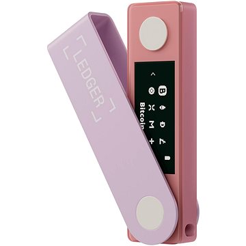 Ledger Nano X Pastel Pink Crypto Hardware Wallet