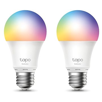 TP-LINK Tapo L530E, Smart WiFi LED-Birne Volles Farbspektrum (2er-Set)