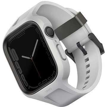 UNIQ Monos 2in1 Armband Und Schutzhülle Für Apple Watch 44 Mm / 45 Mm - Grau