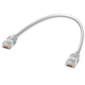 Ubiquiti Etherlighting Patch Cable Cat.6, 0,15 M, Weiß