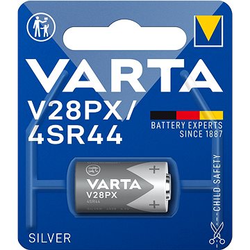 VARTA Spezialbatterie Mit Silberoxid V28PX/4SR44 - 1 Stück