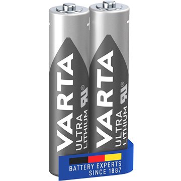 VARTA Lithium-Batterien Ultra Lithium AAA 2 Stück