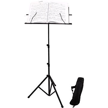 Veles-X Extra Stable Reinforced Lightweight Folding Sheet Music Stand with Carrying Bag