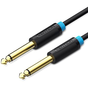 Vention 6.5 Mm Jack Male To Male Audio Cable 5m Black