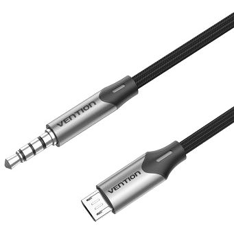 Vention Micro USB (M) To TRRS Jack 3.5mm (M) Audio Cable 1M Black