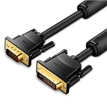 Vention DVI (24 + 5) To VGA Cable 8M Schwarz