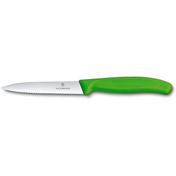 Victorinox Gemüsemesser Mit Geriffelter Klinge 10 Cm Grün