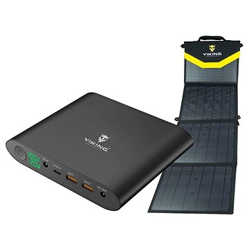 E-shop Viking Set Powerbank Viking Smartech und Solarpanel Viking L60