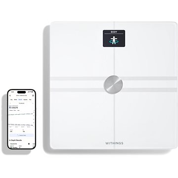 Withings Body Comp Complete Body Analysis Wi-Fi Scale - White