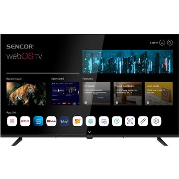 43" Sencor SLE 43US802TCSB