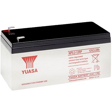 YUASA 12V 3.2Ah Wartungsfreie Bleibatterie NP3.2-12