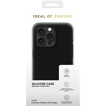 IDeal Of Sweden Silikon-Schutzhülle Mit Magsafe Für IPhone 15 Pro Max Black