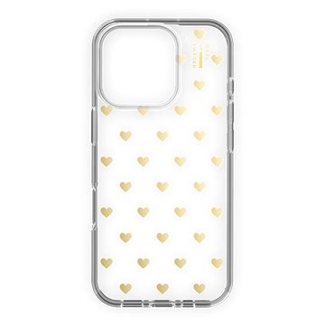 IDeal Of Sweden Schutzhülle Clear Case Mid Mit Magsafe Für IPhone 16 Pro Golden Hearts