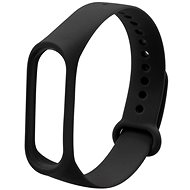 Eternico Basic Black für Mi Band 3 / 4 - Armband
