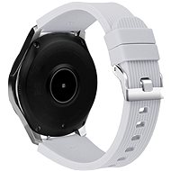 Eternico Essential Vertical Grain Silver Buckle universal Quick Release 22mm silber - Armband