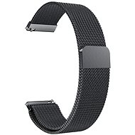 Eternico Elegance Milanese universal Quick Release 20mm Schwarz - Armband