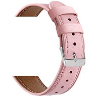 Eternico Leather Band universal Quick Release 20mm pink - Armband