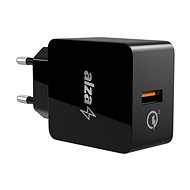Netzladegerät AlzaPower Q100 Quick Charge 3.0 schwarz - Nabíječka do sítě