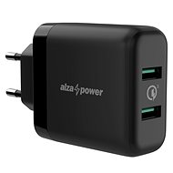 Netzladegerät AlzaPower Q200 Quick Charge 3.0 schwarz - Nabíječka do sítě