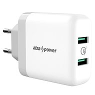 Netzladegerät AlzaPower Q200 Quick Charge 3.0 weiß - Nabíječka do sítě