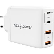 Netzladegerät AlzaPower G300 GaN Fast Charge 100W weiß