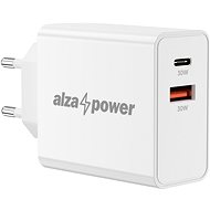 AlzaPower A130 Fast Charge 30W weiß - Netzladegerät