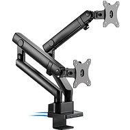 AlzaErgo Arm D80B Essential USB - Monitorhalterung