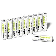 Einwegbatterie AlzaPower Super Alkaline LR6 (AA) 10 Stück in Öko-Box