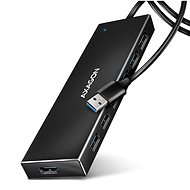 AXAGON HUE-F7A CHARGING Hub, USB-A 5Gbps, 7x USB-A, micro USB power IN, USB-A cable 1 m