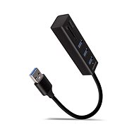 AXAGON HMA-CR3A Hub USB-A, Kartenleser, Metall