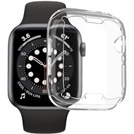 AlzaGuard Crystal Clear TPU FullCase für Apple Watch 44mm - Uhrenetui
